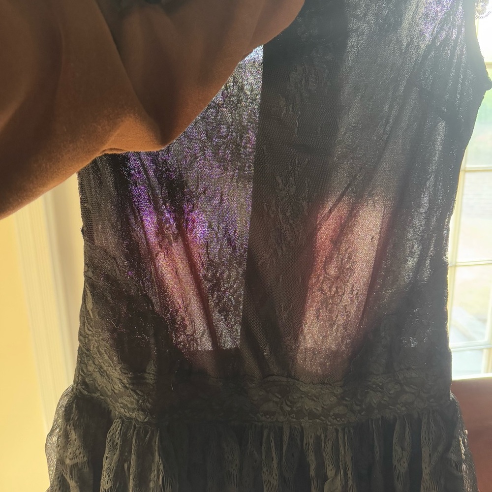 “Wednesday Addams” black lace dress - Picture 6 of 6
